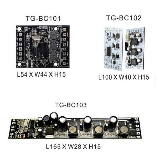 TG-BC101  TG-BC102  TG-BC103